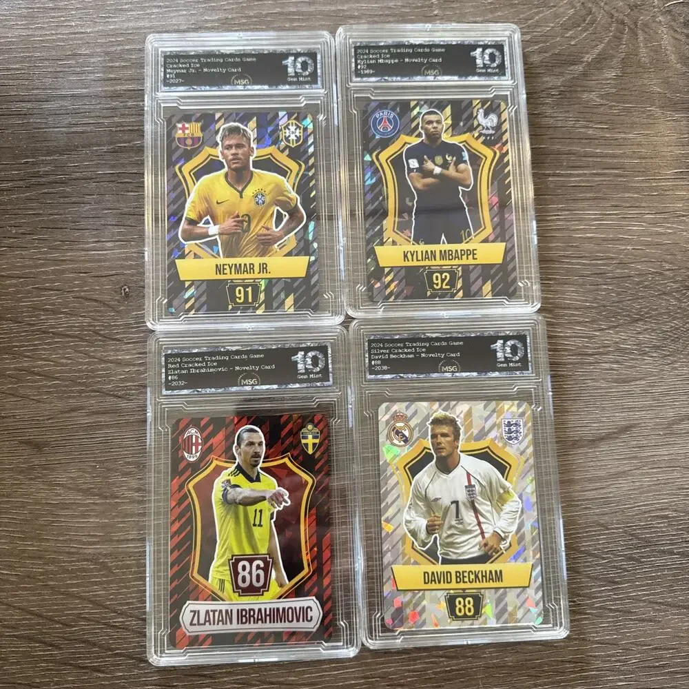 Soccer Graded 10 - Zlatan Ibrahimovic, David Beckham, Kylian Mbappe & Neymar Jr